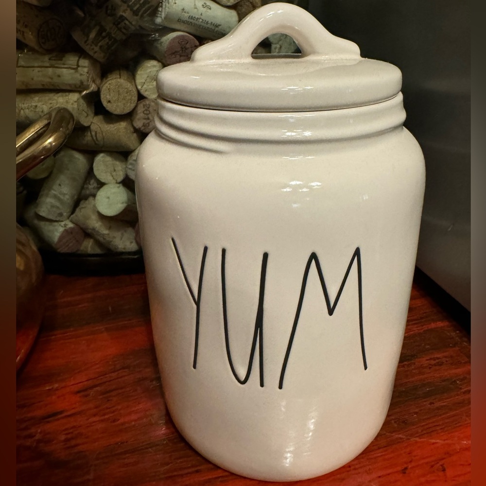 NWOT Rae Dunn Yum Small Canister